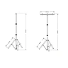 Portable LED work light on tripod 2×50W 8000 lm 4500K IP66 (Forever Light)