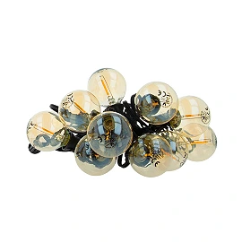 Decorative LED bulb set E12 G40 0.5W 3V 2200K 24 lm gold, 6 pcs (Forever Light)
