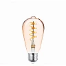 4W E27 Vintage LED bulb, ST64, 2000K Forever Light