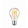 LED filament bulb E27 A60 4W, 2200K, 400lm, gold (Forever Light)
