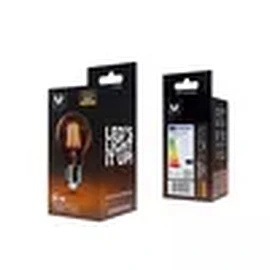 LED filament bulb E27 A60 4W, 2200K, 400lm, gold (Forever Light)