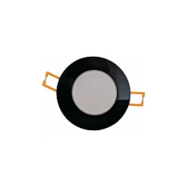 BONO-R recessed LED downlight 5W 330lm 3000K IP65/20 black (GreenLUX)