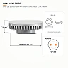 GX53 LED lamp 9.5 W, 760 lm, 3000 K (Ideal Lux 123936)