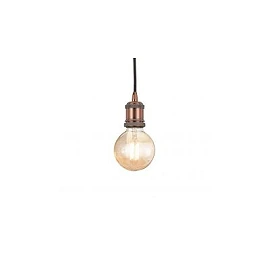 FRIDA SP1 RAME ANTICO pendant light 1×E27 antique copper (Ideal Lux)