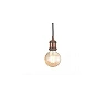 FRIDA SP1 RAME ANTICO pendant light 1×E27 antique copper (Ideal Lux)