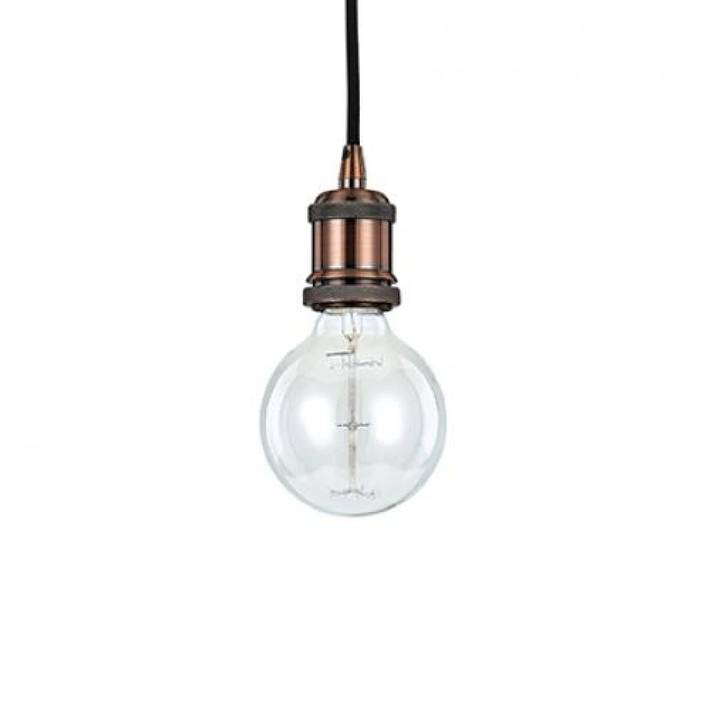 FRIDA SP1 RAME ANTICO pendant light 1×E27 antique copper (Ideal Lux)