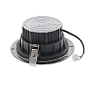 Recessed LED COB Downlight 20W, 2000lm, 2700K, Inox (OPTONICA)