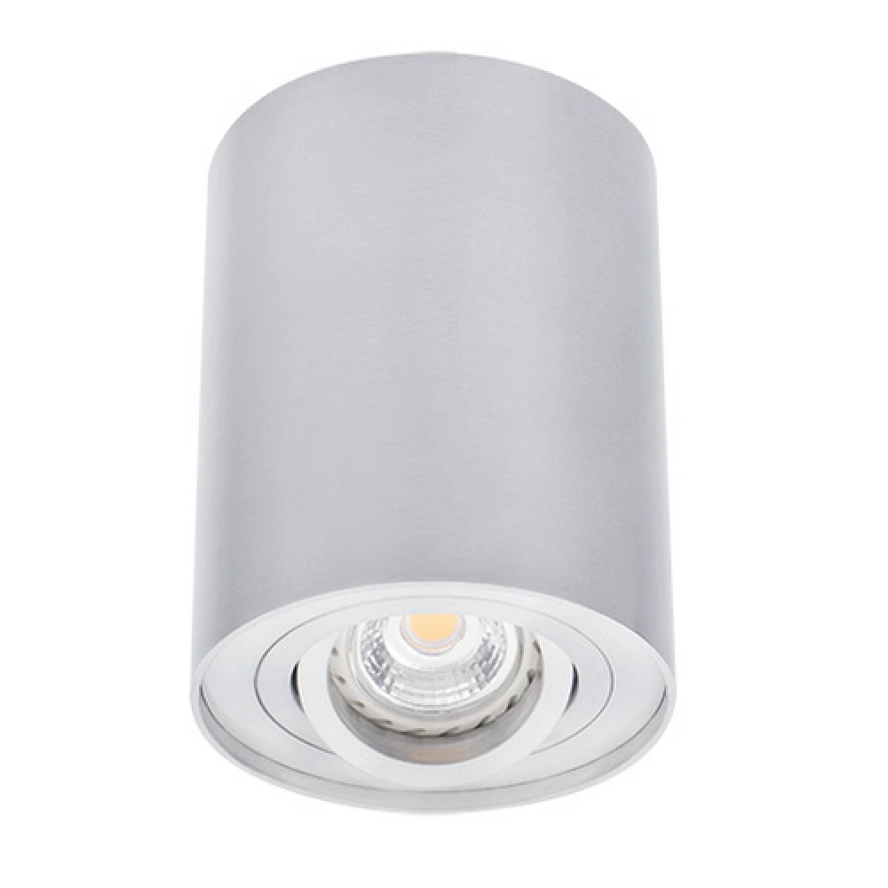 Surface mounted downlight BORD MR16/GU10 max. 50W, alu.