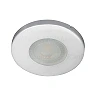 Iebūvējams gaismeklis MARIN MR16 vai GU10, max. 35W, IP44, CT-S80-AB