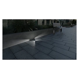 ROGER DL-2LED6 recessed ground marker 1 W, horizontal light, IP66 (Kanlux 07281)