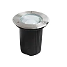 In-ground lighting fixture XARD, E27 max. 40W, IP67, stainless steel