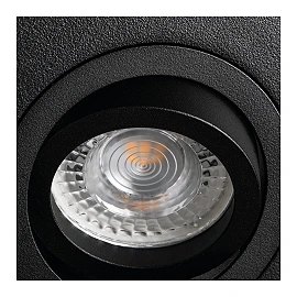 MINI GORD DLP-50-B adjustable recessed frame, black (Kanlux)