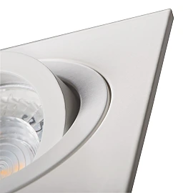 Iebūvējams gaismeklis SEIDY, 1×Gx5.3, Ø92 mm, IP20, melns (Kanlux)