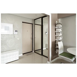 Iebūvējams gaismeklis GWEN, kvadrātveida, Gx5.3, 82×82 mm, IP20, melns (Kanlux)
