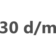 30 diodes/metrā