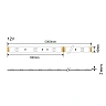 RGB LED Strip 5050, 12V, 14.4W/m, IP20, without moisture protection
