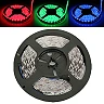 LED sloksne - lenta 5050 SMD, 60 diodes/metrā, 14.4W/m, IP20, RGB (viena krāsa)