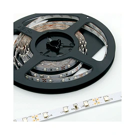 LED sloksne - lenta 3528 SMD 60diodes/m sarkana krāsa RED IP20