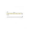 LED Strip 2835, 12V, 4.8W/m, 2700K, IP20