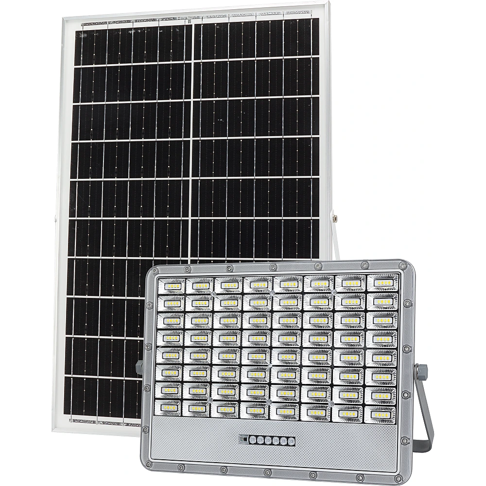 LED Solar Floodlight 30W, 2700lm, CCT, IP65 with Panel (OPTONICA)