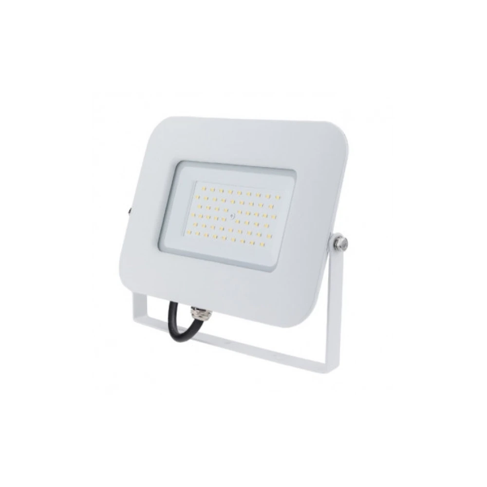 LED Floodlight 50W, 4250lm, 2800K, IP65, White (OPTONICA)
