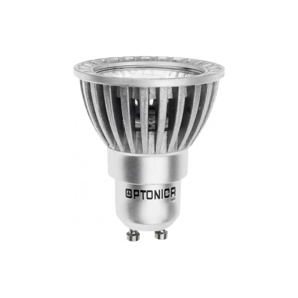 Dimmable GU10 LED Bulb, 6W, 480lm, 2700K, 50° (OPTONICA)