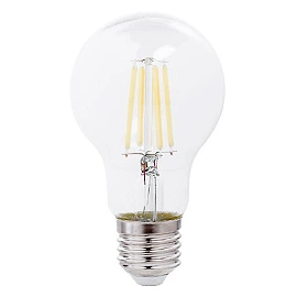 LED Filament Bulb A60 E27, 8W, 810lm, 2700K