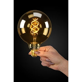 5W, E27, Filament LED bulb, "AMBER", 260LM, 2200K - 49033-05-62 (Lucide)