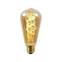 5W, E27, Filament LED bulb, "AMBER", 260LM, 2200K - 49034-05-62 (Lucide)