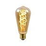 5W, E27, Filament LED bulb, "AMBER", 260LM, 2200K - 49034-05-62 (Lucide)
