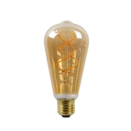 5W, E27, Filament LED bulb, "AMBER", 260LM, 2200K - 49034-05-62 (Lucide)