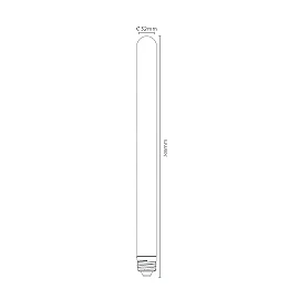 5W, E27, Filament LED bulb, "AMBER", 260LM, 2200K - 49035-30-62 (Lucide)