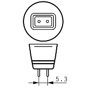 MR16 LED spuldzes (GU5.3) 12V