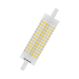 LED R7s spuldze 118mm 18.2W 2700K 2452lm dimmējama, caurspīdīga (LEDVANCE)