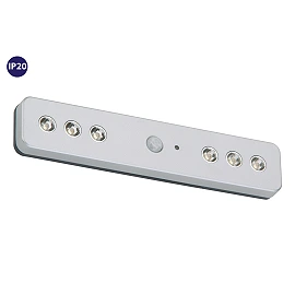 Function light "LERO", 6 LED module, 0.48W, with motion detector - 2268-061