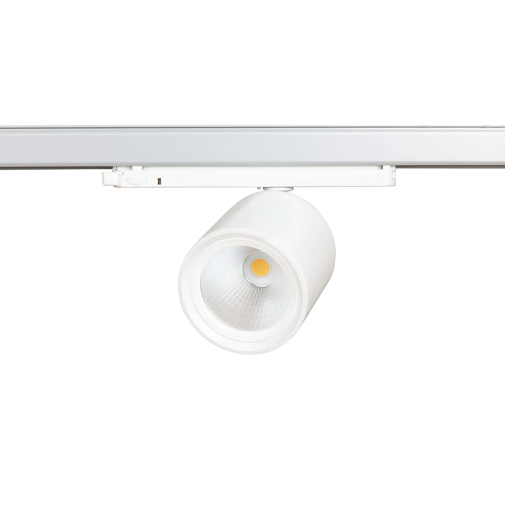 CAFETERIA 3F LED sliežu prožektors 33,7 W 3000K 3936 lm 36° balts (LIVAL)