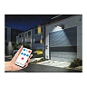 LL118 solar LED outdoor wall light with motion sensor and remote, 30W, 2000lm (LTC)