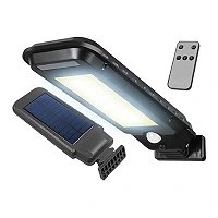 LL118 solar LED outdoor wall light with motion sensor and remote, 30W, 2000lm (LTC)