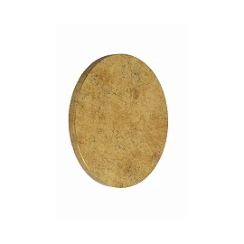 GLIMPSE LED wall light, matt gold, Ø14 cm, 5W, 300lm, 2700K (Lucide)