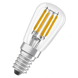 2.8W FILAMENT E14 T26 LED bulb, warm white - 2700K, 250 lm, Ledvance