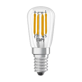 2.8W FILAMENT E14 T26 LED bulb, warm white - 2700K, 250 lm, Ledvance