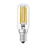 4.2W FILAMENT E14 T26 LED bulb, warm white - 2700K, 470 lm, Ledvance