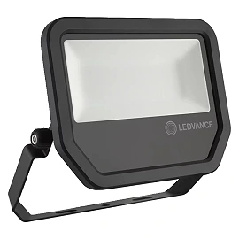 50W LEDVANCE LED prožektors, 3000K, IP65, melns - 4058075421226