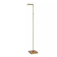 AARON floor reading lamp LED 1x12 W 2700-4000K matt gold / brass (Lucide)