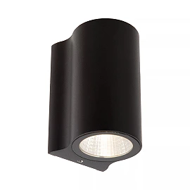 AKRA LED outdoor wall light 1 x 6 W 2700K black (Lucide)