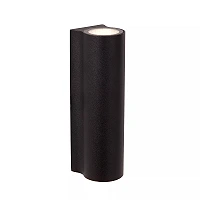 AKRA Wall light Indoor/Outdoor 2x6.5W Integrated LED IP54 Black (Lucide)