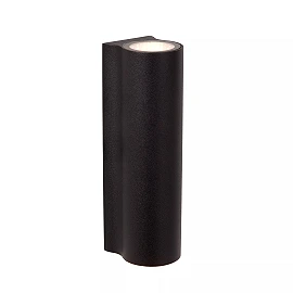 AKRA Wall light Indoor/Outdoor 2x6.5W Integrated LED IP54 Black (Lucide)