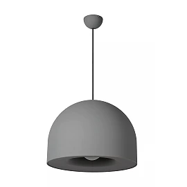 AKRON Pendant light Ø50 cm Premium E27 grey (Lucide)