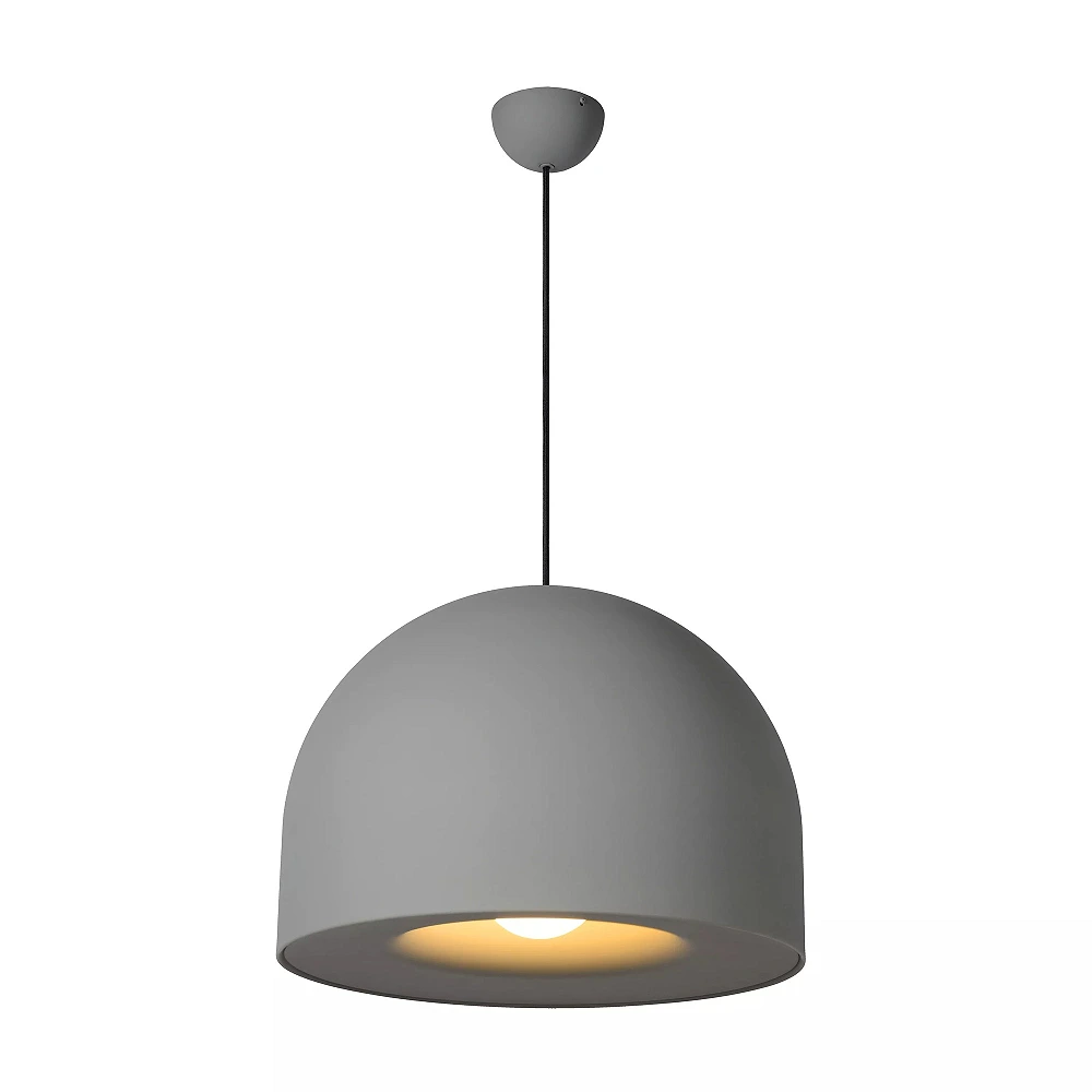 AKRON Pendant light Ø50 cm Premium E27 grey (Lucide)