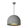 AKRON Pendant light Ø50 cm Premium E27 grey (Lucide)